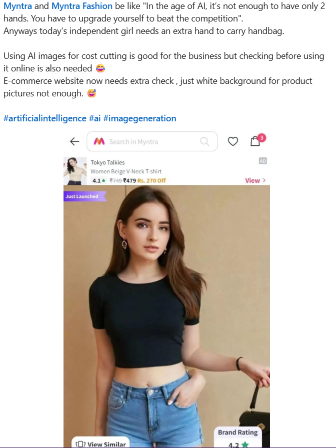 Myntra's AI Fail