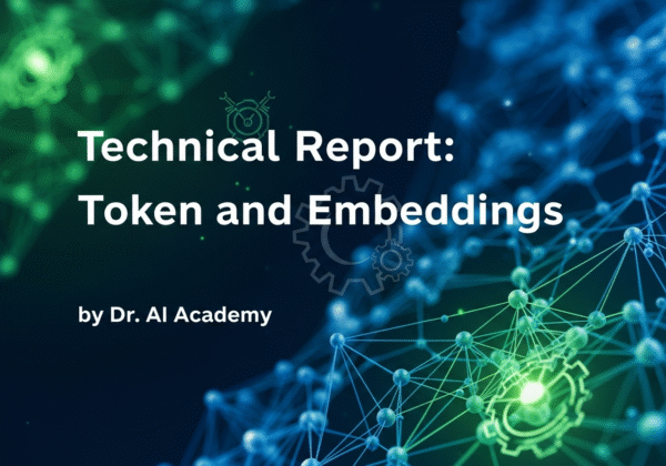 Technical report Tokens and Embeddings
